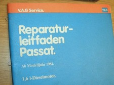 orig VW Reparatur Leitfaden PASSAT B2 Diesel ab 1981 top! Volkswagen Werkstatt, usado comprar usado  Enviando para Brazil