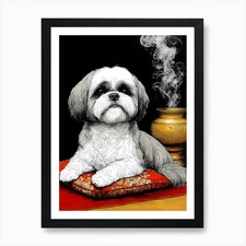 Shih tzu art d'occasion  Expédié en Belgium