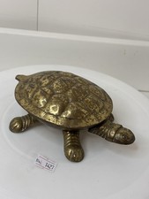 Brass turtle trinket for sale  NORWICH