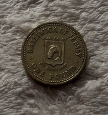 Jersey one pound for sale  GLASGOW