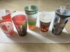 Fußball plastik bierbecher gebraucht kaufen  Woltersdorf