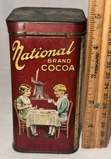 ANTIGA LATA DE CACAU MARCA NACIONAL LATA DE CHOCOLATE LITHO CONSTRUÇÃO DO CAPITÓLIO PATRIÓTICA, usado comprar usado  Enviando para Brazil