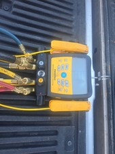 Coletor de refrigerante Fieldpiece SM480V 4 portas SMAN com medidor de mícron comprar usado  Enviando para Brazil