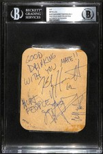 Metallica signed vintage for sale  Las Vegas