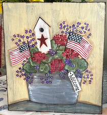 Hand painted container for sale  Hampshire