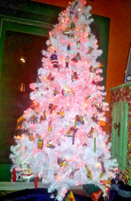 White artificial christmas for sale  Waverly