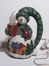 Snowman christmas lamp for sale  Lawrenceville
