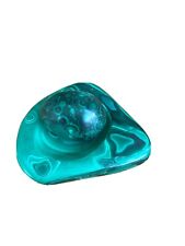 Malachite sculpté poli d'occasion  Pézenas