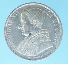 Gregorio xvi scudo usato  Firenze