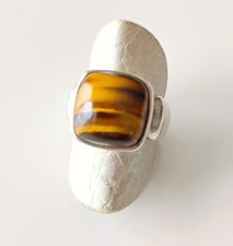 Bague oeil tigre d'occasion  Digne-les-Bains