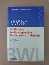 Einführung allgemeine betrieb gebraucht kaufen  Syke