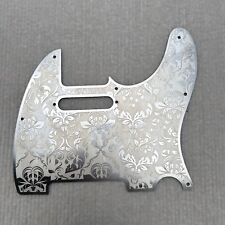 Pickguard guitarra Telecaster revestimento de aço inoxidável 8 furos comprar usado  Enviando para Brazil