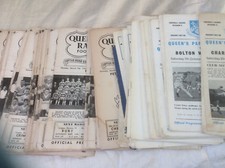 Qpr home programmes for sale  NORWICH