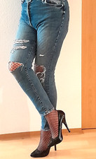 Stretch jeans destroyed gebraucht kaufen  Deutschland