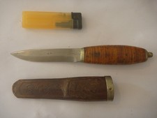 Messer jagdmesser puukko gebraucht kaufen  Berlin