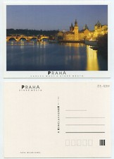 57234 - Praha - Karluv Most a Stare Mesto - stara pocztówka, używany na sprzedaż  Wysyłka do Poland