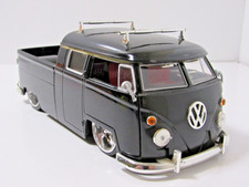 Usado, Jada V Dubs 1963 Volkswagen VW Bus Pickup cabine dupla preta personalizada #MC2-16 em escala 1/24 comprar usado  Enviando para Brazil