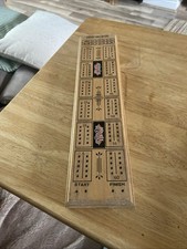 Vintage wooden cribbage for sale  GLOUCESTER