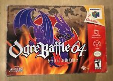 Ogre Battle 64: Person of Lordly Caliber Nintendo 64 N64 CiB autêntico testado, usado comprar usado  Enviando para Brazil