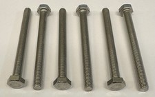 M10, LONGO, Conjuntos/parafusos sextavados, totalmente roscado, AÇO INOXIDÁVEL, métrico. comprar usado  Enviando para Brazil
