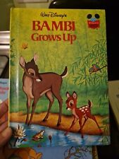 Bambi grows hardcover for sale  FALKIRK