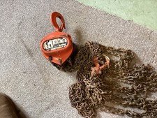 Chain blocks manual for sale  UK