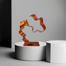 Sculpture abstraite métal d'occasion  Saint-Gély-du-Fesc