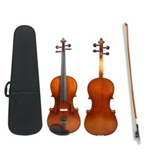 Viola de 4 cordas 16,5 polegadas viola bordo traseira abeto topo acessórios de ébano com bolsa e arco comprar usado  Enviando para Brazil
