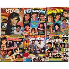 Vintage 1980-1990s Super Teen Magazines Lot of 6 comprar usado  Enviando para Brazil