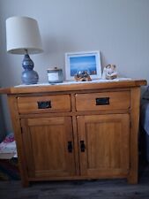 Oak sideboard solid for sale  BRISTOL