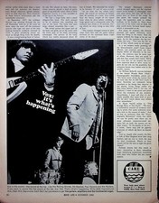Original 1967 Vintage impressão AD: pedais de guitarra Vox #ótimo som #Collectiveseries comprar usado  Enviando para Brazil