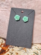 Handmade turquoise flower for sale  CAMBRIDGE