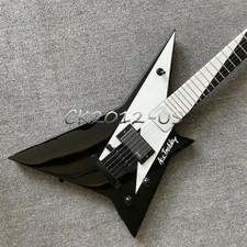 Guitarra elétrica Wash AF-40V Ace Frehley preto e branco corpo sólido bordo traste comprar usado  Enviando para Brazil