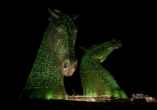 The Kelpies at night  green canvas prints various sizes free delivery , usado comprar usado The Kelpies at night  green canvas prints various sizes free delivery , usado comprar usado  Enviando para Brazil