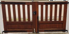 Portail bois vantaux d'occasion  Menetou-Salon