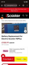 Iscooter i10max electric for sale  DONCASTER