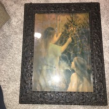 Antique carved solid for sale  Shelby