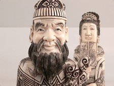Usado, Sculture orientali in osso comprar usado  Enviando para Brazil