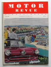Motor Revue  14 - 1955   * Ford Thunderbird  * Hermann Lang  * Monza comprar usado  Enviando para Brazil