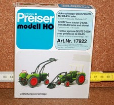 Preiser 17922 ackerschlepper gebraucht kaufen  Berlin