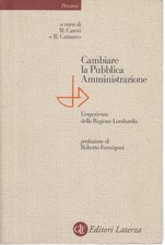 Cambiare pubblica amministrazi usato  Cambiago