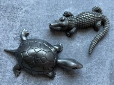 Pewter figurines turtle for sale  Broadview Heights
