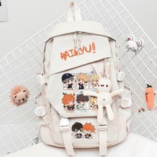 Haikyuu!! Mochila estudantil anime cosplay bolsa de ombros infantil presente Harajuku comprar usado  Enviando para Brazil
