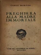 Preghiera alla madre usato  Italia