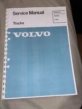 Volvo trucks service for sale  RHYL