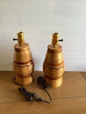 Inlaid wood lamps for sale  Milan