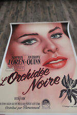 Affiche orchidée noire d'occasion  Marseille VI