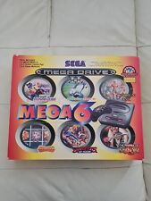 Sega Mega Drive II Mega pacote com 6 na caixa com bolsas comprar usado  Enviando para Brazil