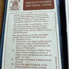 Britain first decimal for sale  WORTHING