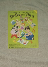 A Golden Play Book of Dolls and Toys by Kathryn Jackson - 1953 - Brand New comprar usado  Enviando para Brazil